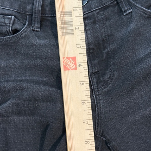 FRAME Denim “Le Skinny de Jeanne” Distressed Jeans – Washed Black (Size 27) - Picture 7 of 8